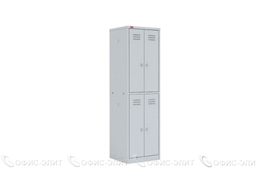 картинка Двухсекционный шкаф для одежды ШРМ-24 от магазина Офис-Элит
