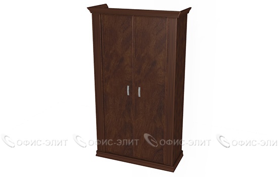 Шкаф с деревянными дверями
